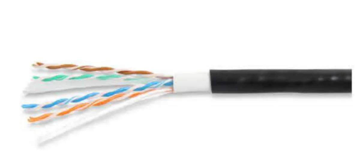 Tietoverkkokaapeli-Cat6 Ulko Eurolan U/Utp Dca K500 Mus