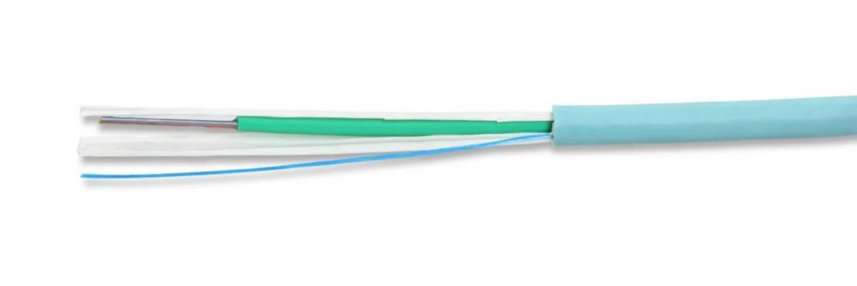 Valokaapeli Sisä/Ulko Eurolan 24 Om3 Cca Aqua