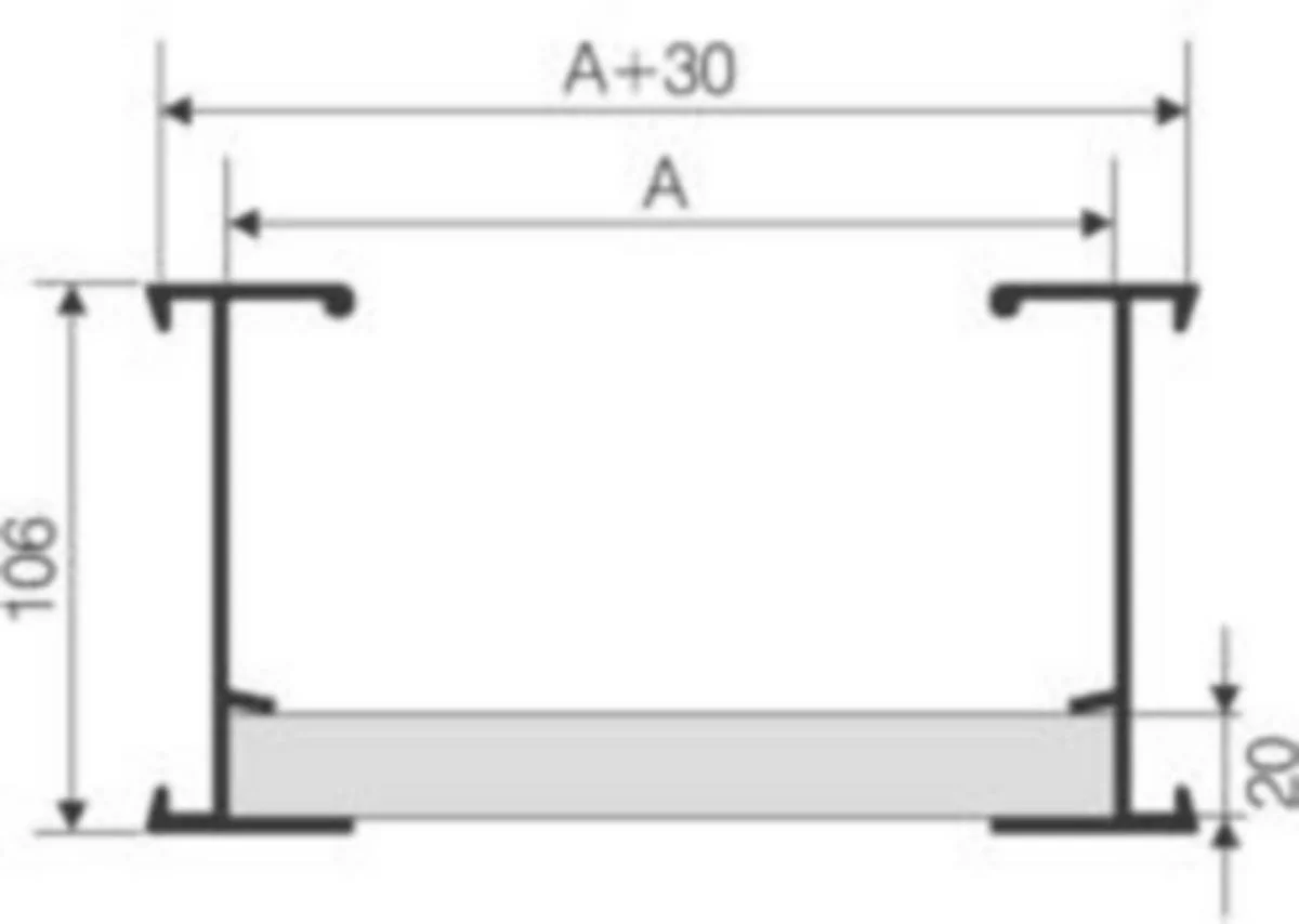 Tikashylly Systemal Presto Nh430 Al 300X106X6000