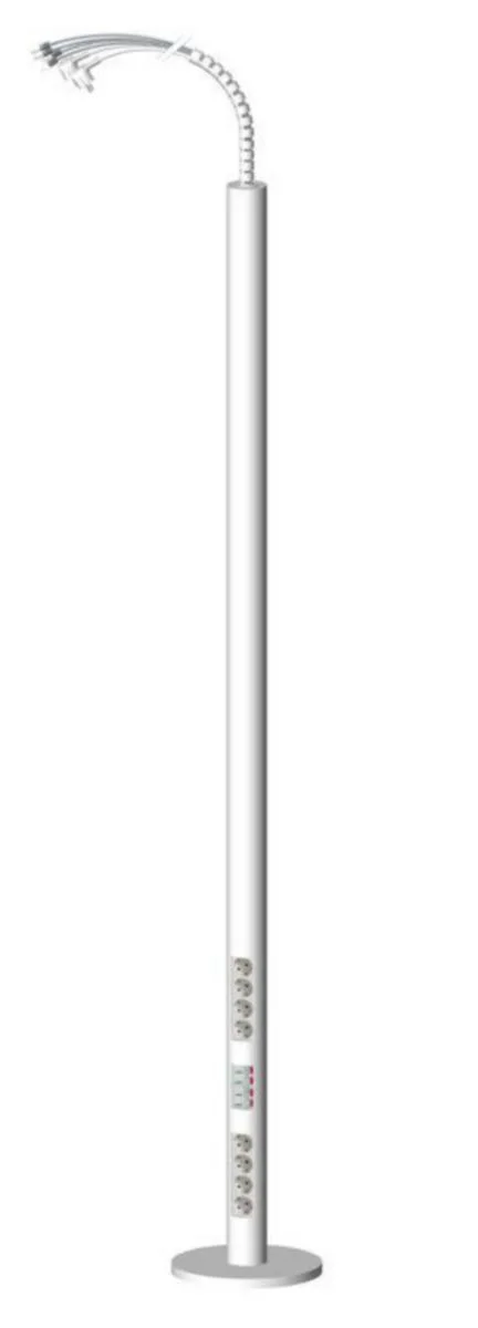 Pistorasiapylväs Pajap Prp444 2X4-Os 4Xrj45 Va
