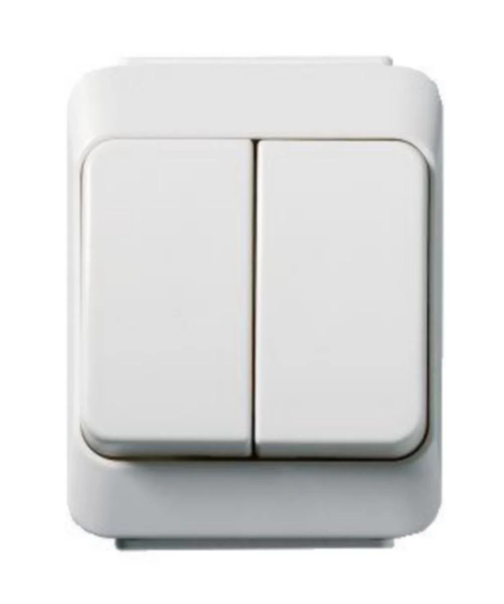 Kytkin Pinta Artic Kruunu (5) Valk Ip44 1Kpl