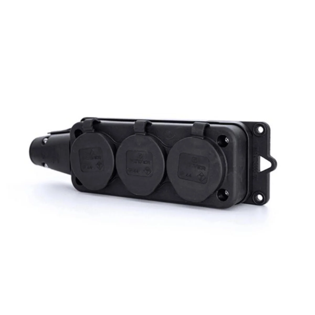 Jatkopistorasia Norwesco 3S/16A/250V/Ip44 Tpe Mu