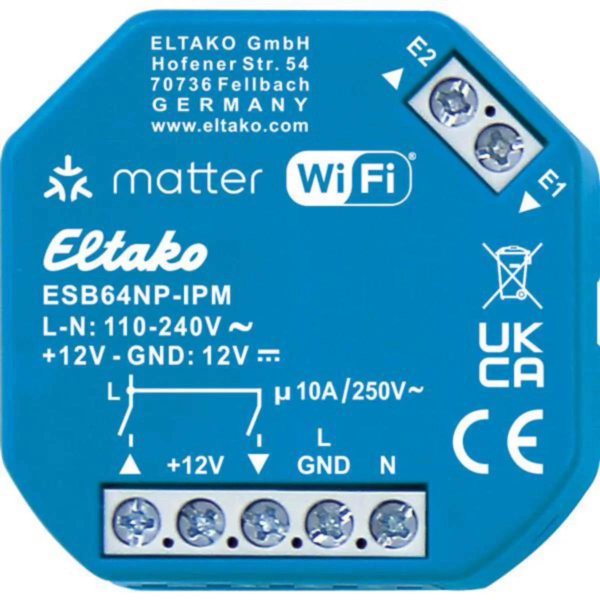 Ohjauslaite Sarja 64 Verhomoottoriohj.Wifi,Matter