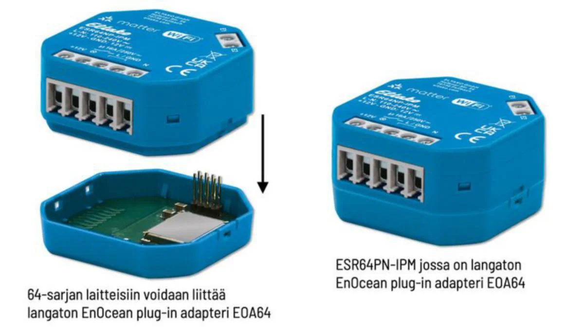 Releyksikkö Sarja 64 Yleisrele,Wifi,Matter,1S,16A