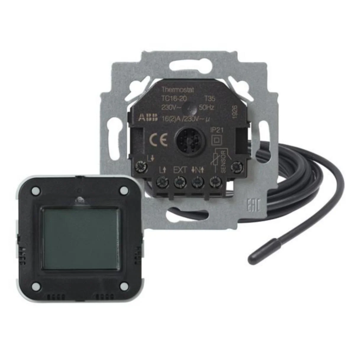Termostaatti Impressivo 16A 230Vac Ip21 Koje