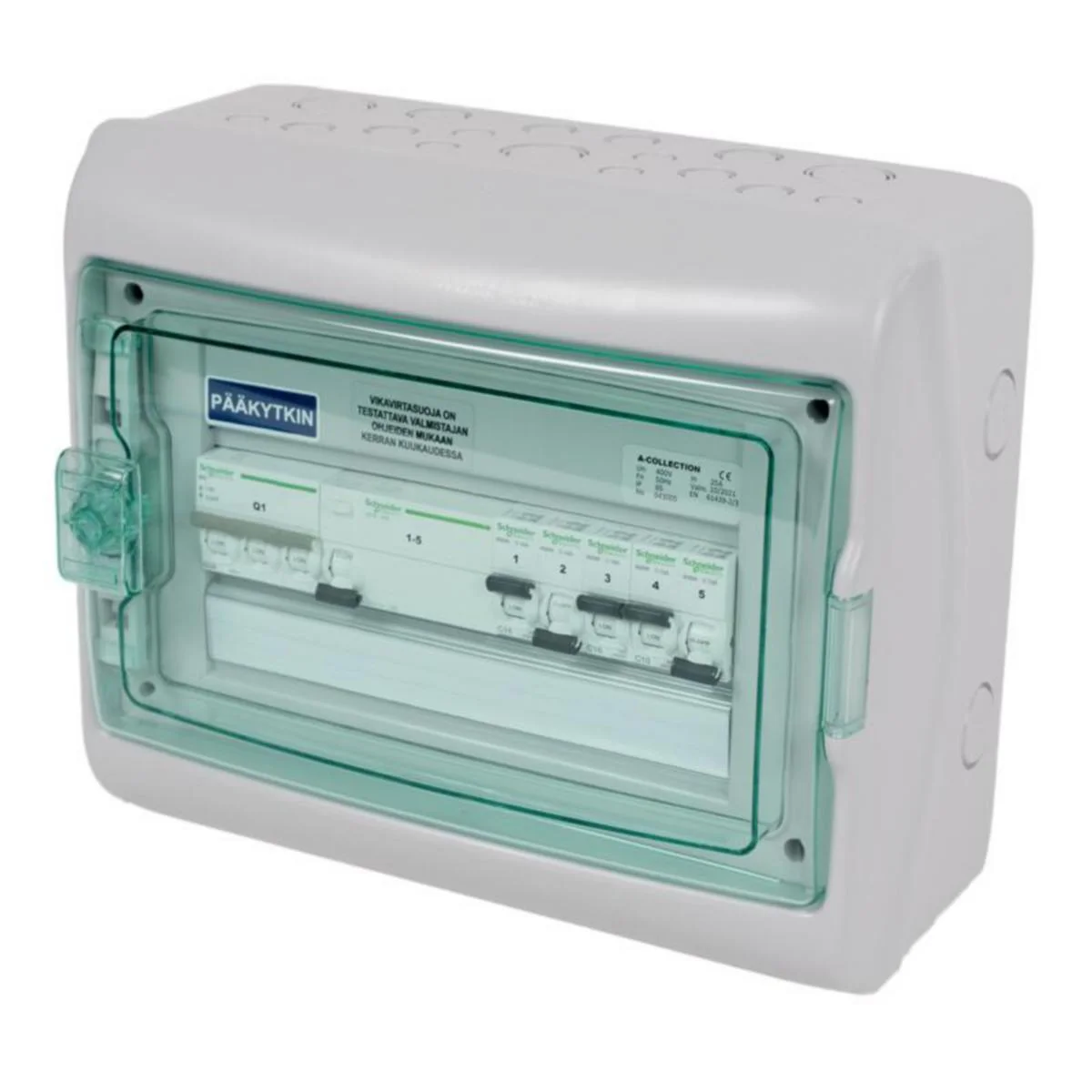 Ryhmäkeskus Ps A-C Ark 25A/5Js/Vvs Ip65 Easy