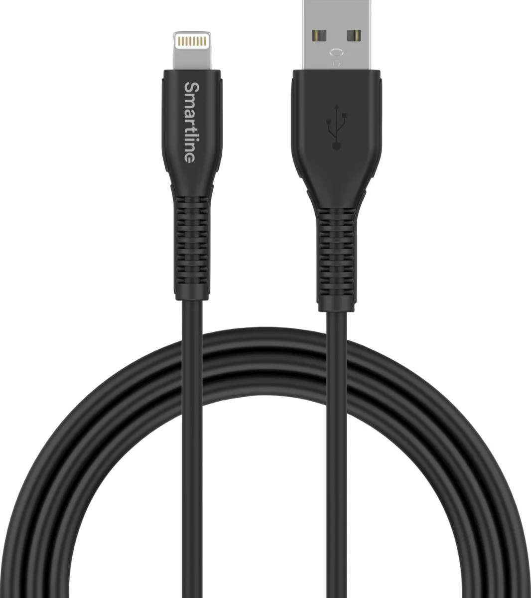 Latauskaapeli Lightning 2M Strong Musta Iphone/Ipad