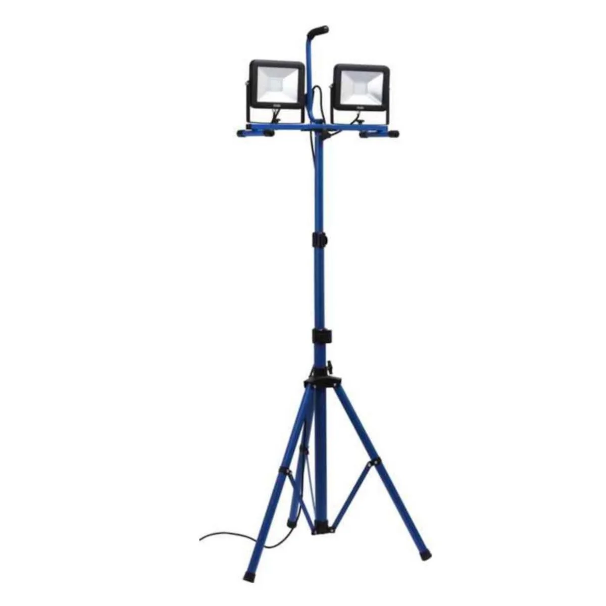 Työmaavalaisin Led 2X30W Ip65 6500K Telejalusta 3M Kaapeli
