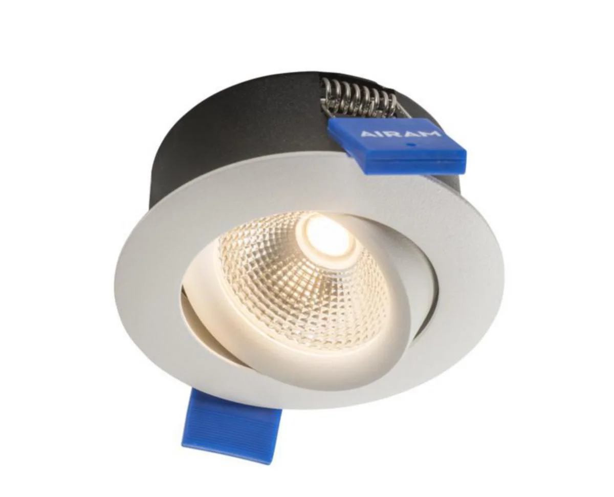 Alasvalo Compact Tilt Ip44 5W/830 36D Dim Acc Wh