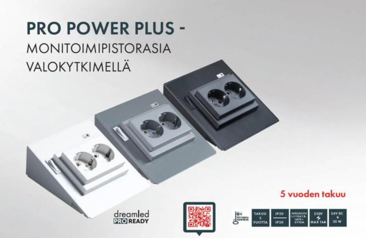 Sähk Lisätarv Dreamled Power + Pro2S16A35Wip20Ppj Kyt/Val
