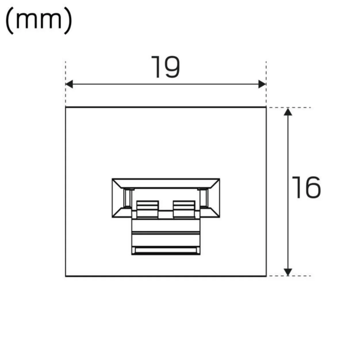 Led-Profiili Hide A Lite Led Extend G2 50 3000K