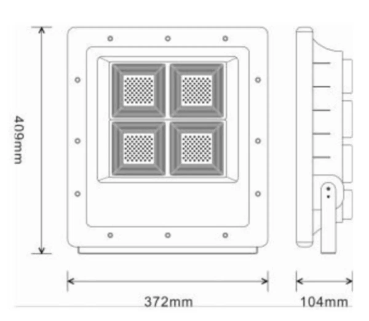 Valonheitin Ftlight Ftlight Work Platinum 200W