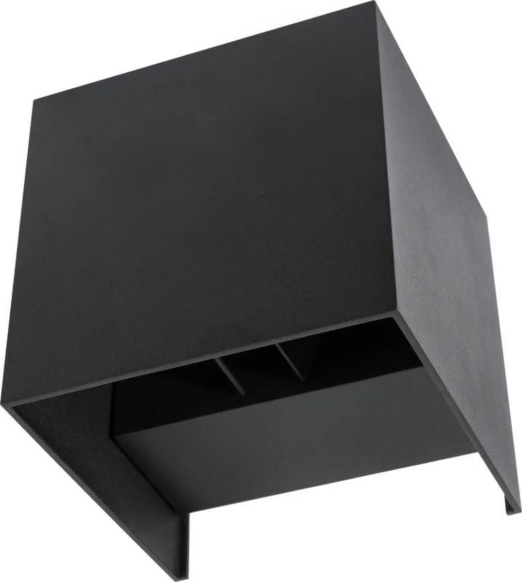 Seinävalaisin Ulko Unilamp Box Ip55 2X3W 4K Black