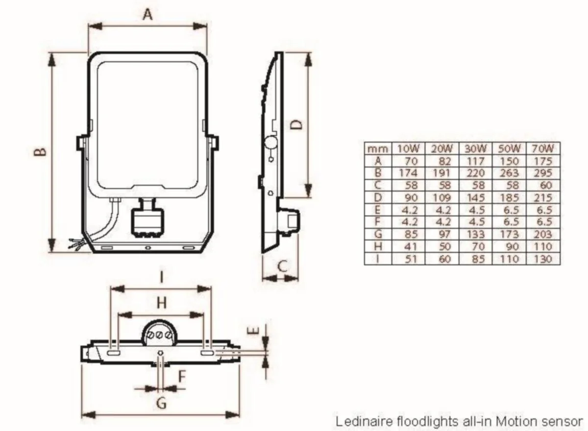 Valonheitin Ledinaire 2400Lm Cct On/Off 20W Swb Mdu