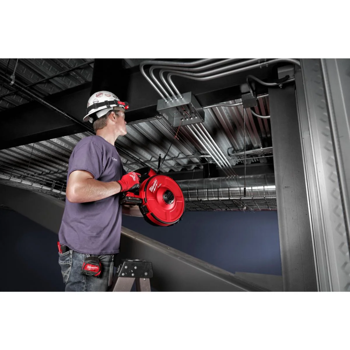 Kaapelin Akkuvetolaite Milwaukee M18 Fpft-0