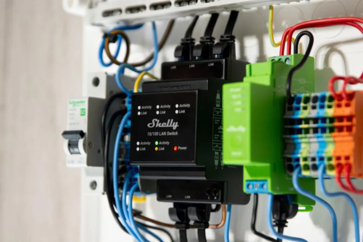 Ethernet Kytkin Shelly Shelly Lan Switch