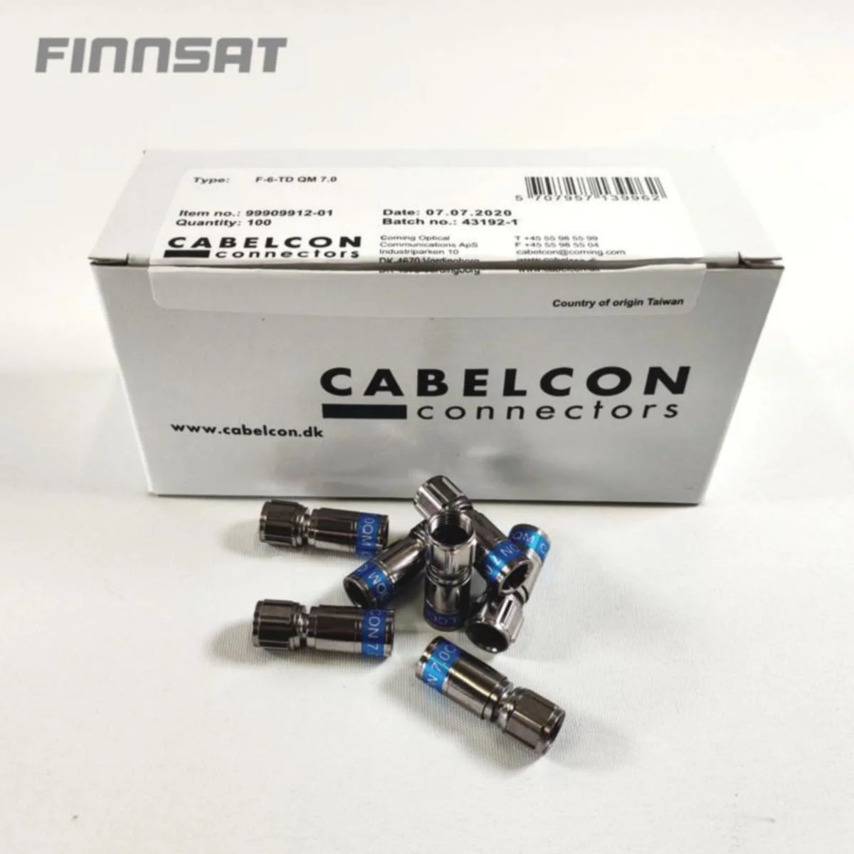 F-Liitin Cabelcon Kompress. F-Liitin Koka Qm