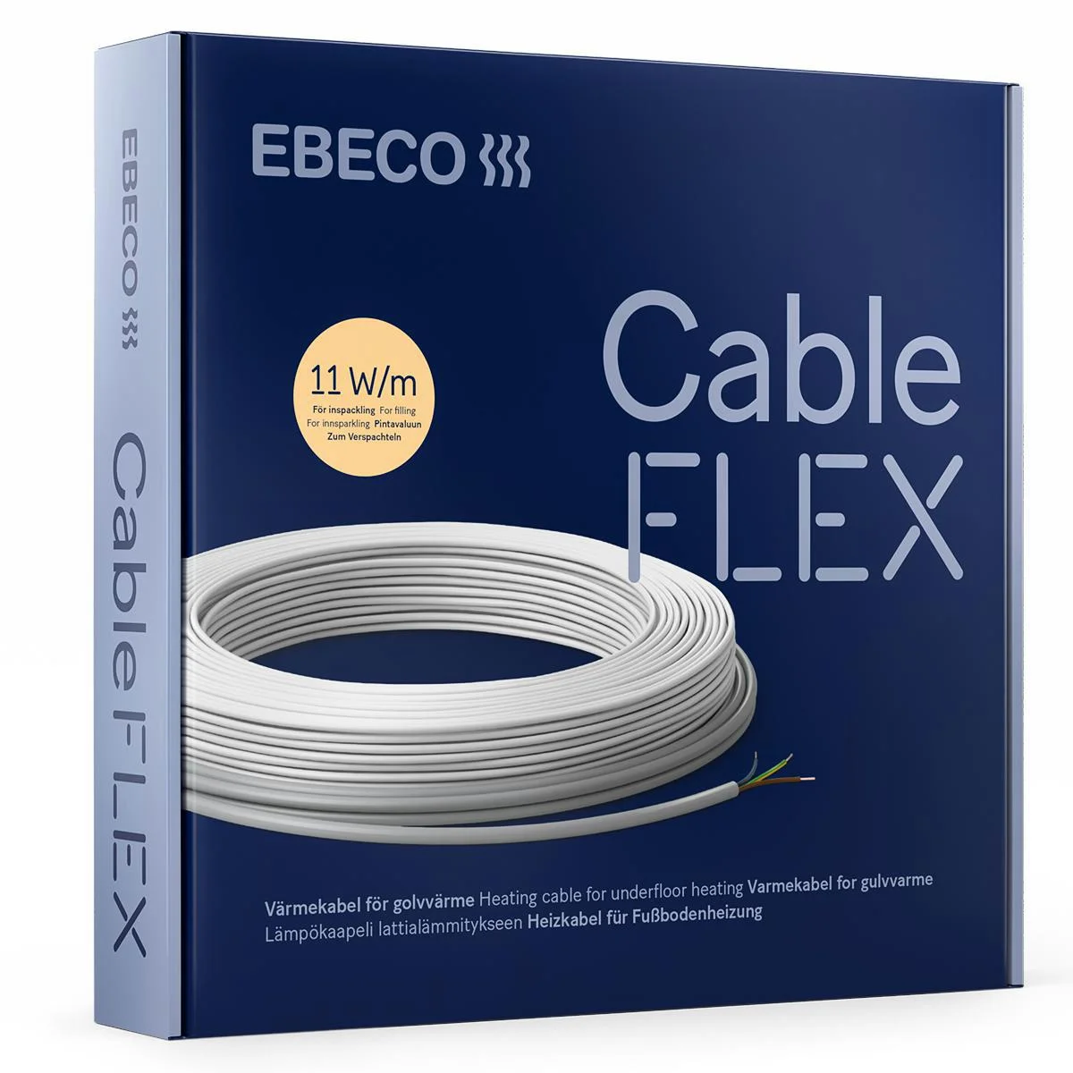 Lämpökaapeli Ebeco Cableflex 260W 23 M