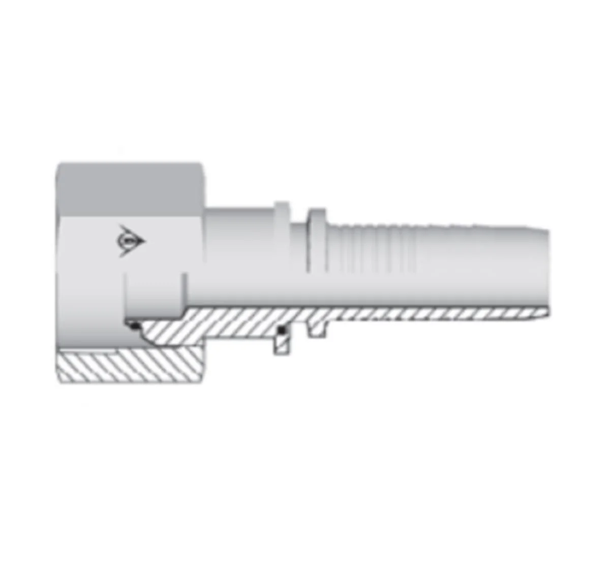 Letkuliitin Bsp Hst Sk Dh Sa50001-04-04P