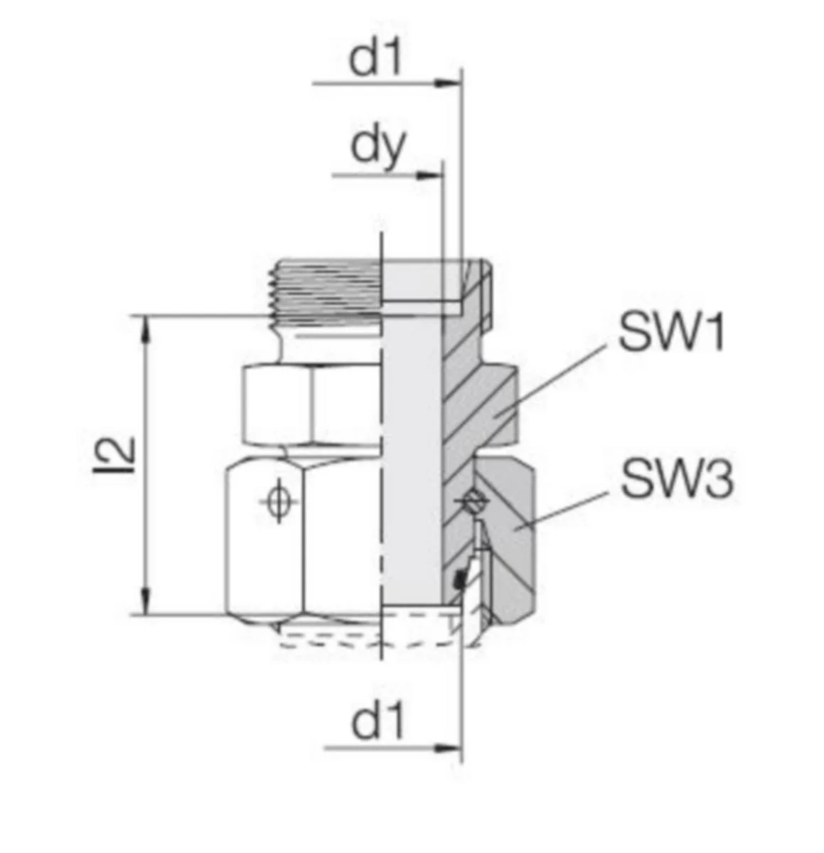 Jatkoliitin Suora Fe Dh 24-Refs-16