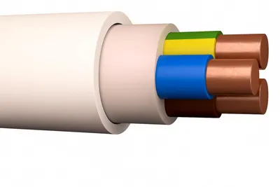 Asennuskaapeli W+W Mmj 3X1,5 300/500V Eca R100