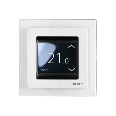 Yhdistelmätermostaatti Devireg Touch Valk 230V 16A