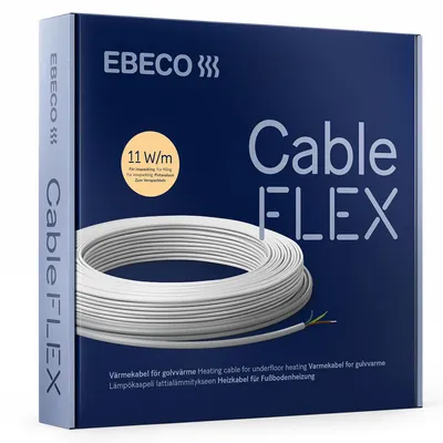 Lämpökaapeli Ebeco Cableflex 260W 23 M